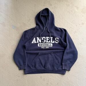 Angels baseball navy mlb hoodie